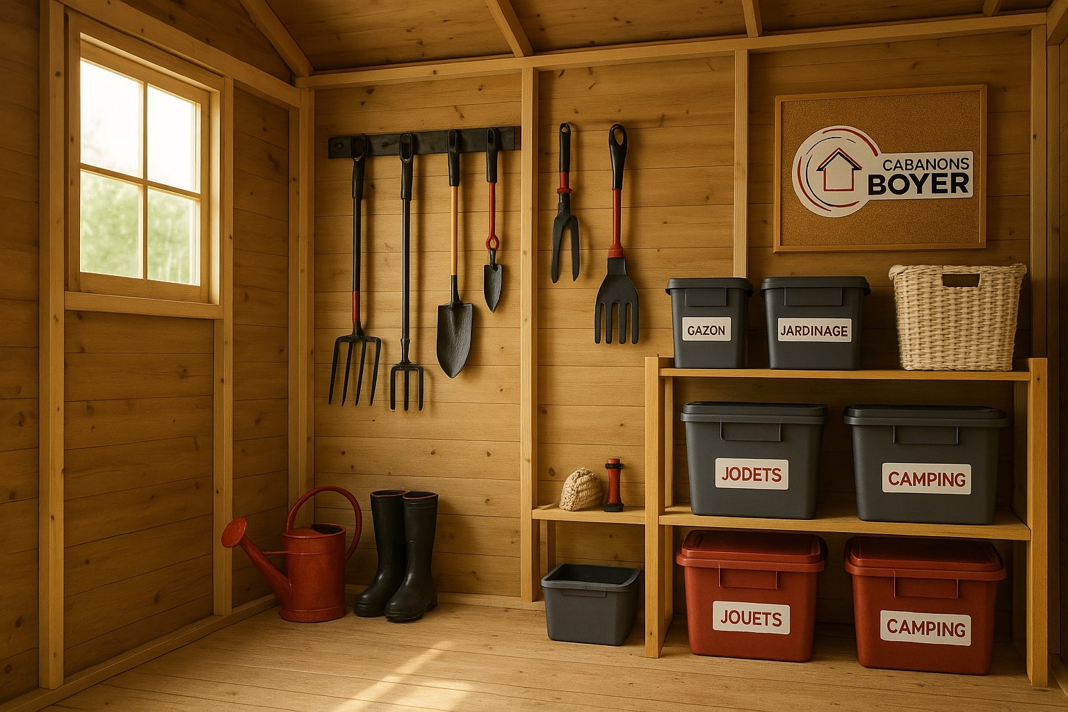 Organisation intérieu suite au nettoyage